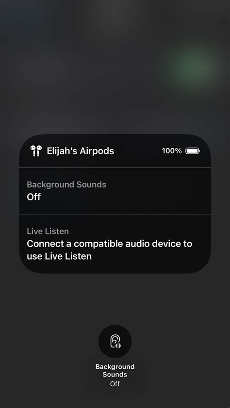 When their names appear below MFi <b>Hearing</b> <b>Devices</b> (this could take a minute), tap the names and respond to the pairing. . Connect a compatible audio device to use live listen